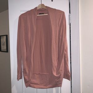 Shawl Open-Front Cardigan